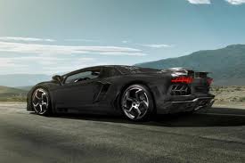 Lamborghini Aventor Carbono perfil tras