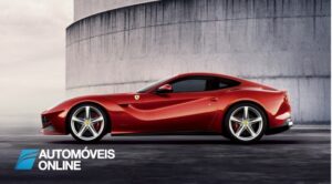 New Ferrari F12 Berlinetta perfil esquerdo