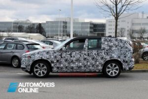 Novo BMW X5 imagem de perfil 2013