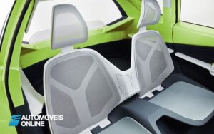 Toyota FT CH Concept car interior bancos traseiros