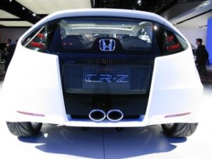 Honda CR-Z - O novo coupé híbrido vista trás