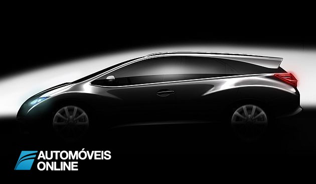 Honda! Modelo Civic vai ter versão break para 2013