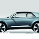 New Audi Q2 Crosslane Coupé Suv Plug-in híbrido 2012 draft profile view