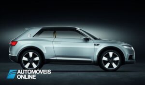 New Audi Q2 Crosslane Coupé Suv Plug-in híbrido 2012 profile view