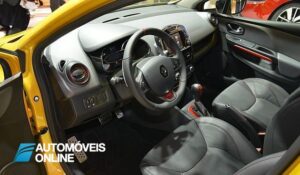 New renault clio RS 200 EDC 200cv interior view
