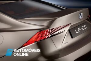 Newconcept Lexus LF-CC IS Coupé spoiler rear view