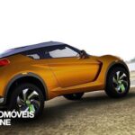 New Nissan Extrem concept car 2013 right profile view