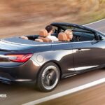 New Opel Cascada Cabriolet Profile rear right Side View