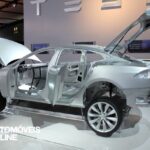 New Tesla model s-sedan chassis View electricar