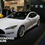 New Tesla model s-sedan front left View electricar