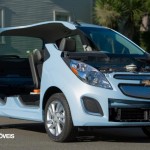 first view New Chevrolet Spark EV cut view 2013
