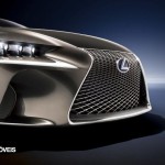 New Lexus IS 2013 front design view