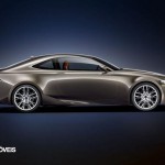 New Lexus IS 2013 profile view