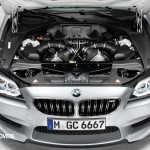 Novo BMW M6 Gran Coupé 560cv 2013 vista motor