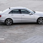 New Mercedes-Benz Classe E right profile grey View