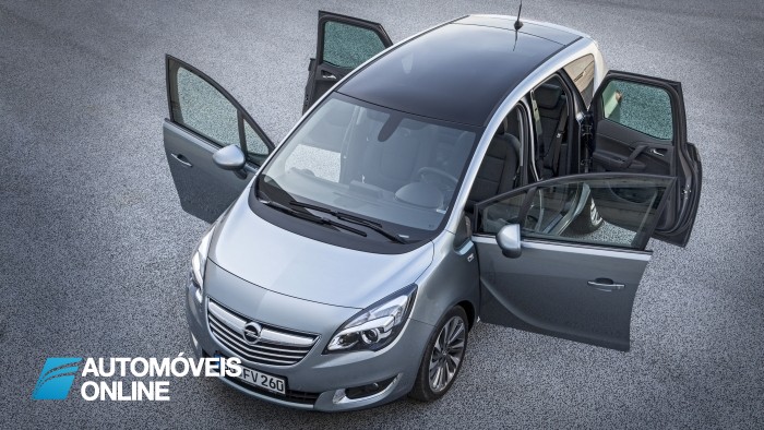 New Opel Meriva 2014 doors open view