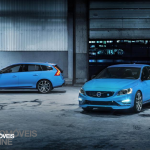 New Volvo V60 T6 Polestarfront and profile view 2014
