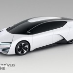 Honda FCEV Concept car 2013 Hidrogénio front left profile view _Automoveis-Online