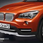New BMW X1 Presentation Salon Detroid 2014 Front left View