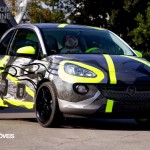 Opel Adam Design by Valentino Rossi car and Valentino Front right view