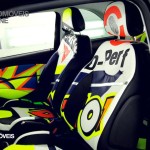 Opel Adam Design by Valentino Rossi car and Valentino interior view