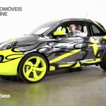 Opel Adam Design by Valentino Rossi car with Valentino inside view