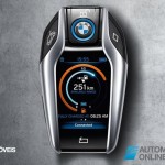 Smartphone New key sistem BMW i8 2014 Top View