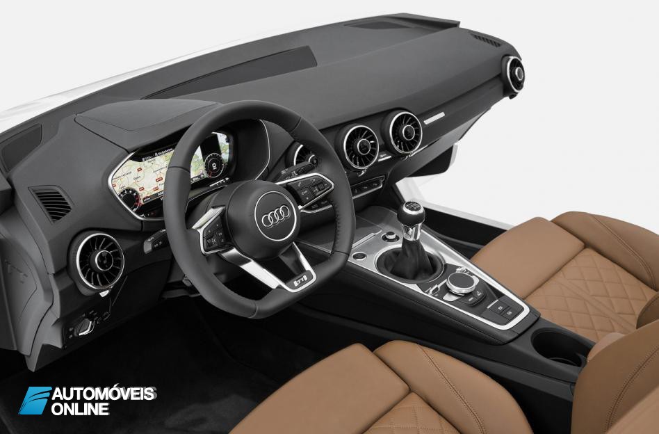 New Interior 2015 Audi TT tablier view