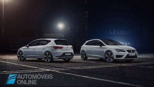 New Seat Leon Cupra 280cv 2014 Front and rear view