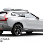 New volvo xc90 concept xc coupe - Rear profile right view - Detroit Salon 2014