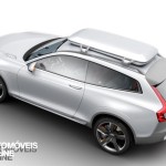 New volvo xc90 concept xc coupe - Top left profile view - Detroit Salon 2014