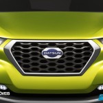 Datsun redi-GO Concept 2014 presentation front logo view