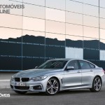 New BMW Serie 4 Coupe 2014 not oficial foto front quarter left view
