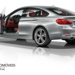 New BMW Serie 4 Coupe 2014 not oficial foto left rear profile view