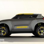 Renault Kwid Concept Crossover 2014 letf profile view