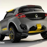 Renault Kwid Concept Crossover 2014 rear quarte letf view