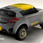 Renault Kwid Concept Crossover 2014 rear quarter right view
