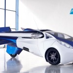 fly car Aeromobil 2017 front right profile view