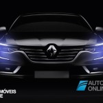 New RENAULT TALISMAN front live trace view 2015
