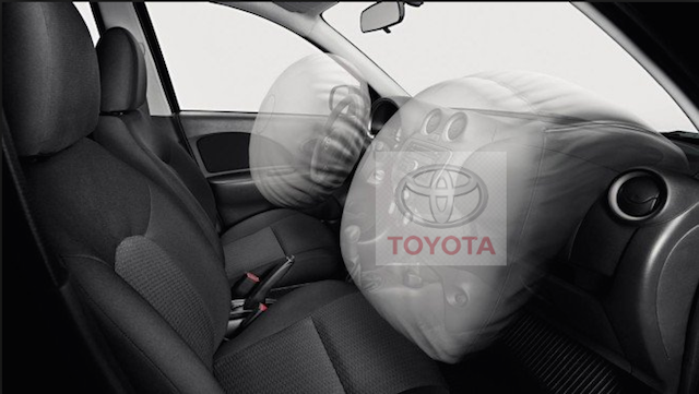 Problema nos airbags afeta um milhão de Toyotas