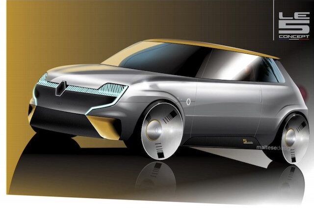 Versão renovada do icónico Renault R5. Gostas? | Automoveis-Online